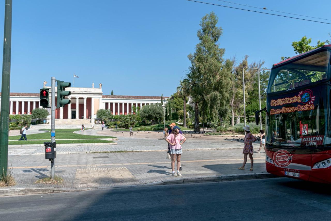 Athens Apartment At The Museum Exterior foto